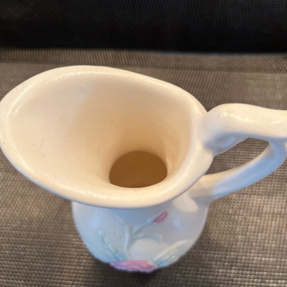 Vintage Hull open rose pitcher mint - Picture 3 of 7